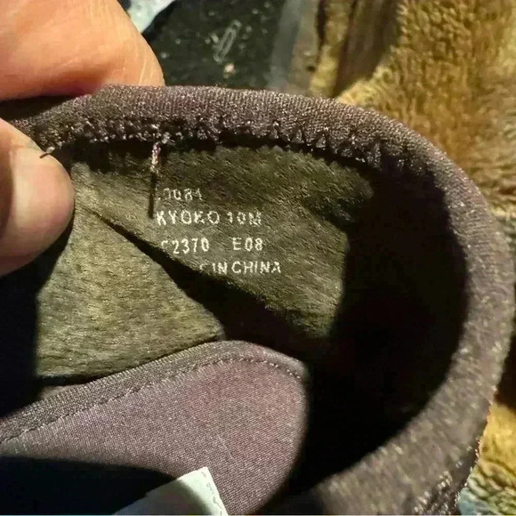 Women’s CALVIN KLEIN Kyoko Brown Stretch Ballet Flats Size 10m - Picture 9 of 11